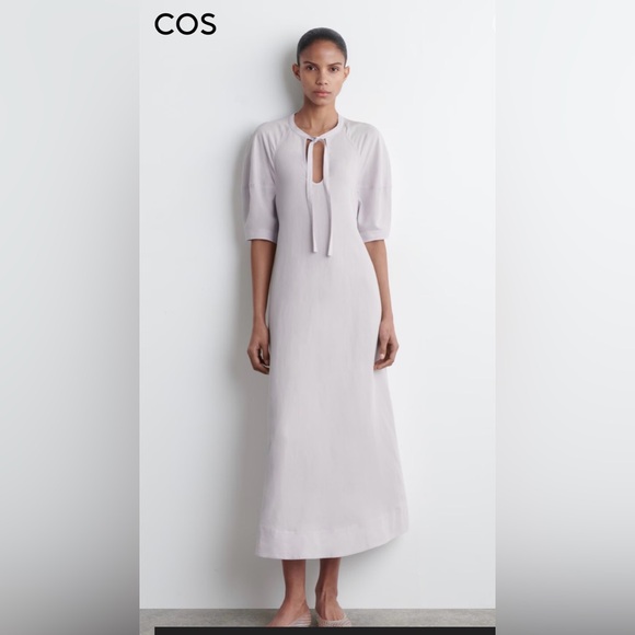 COS Dresses & Skirts - COS Tie-Detail Midi Dress Size 2